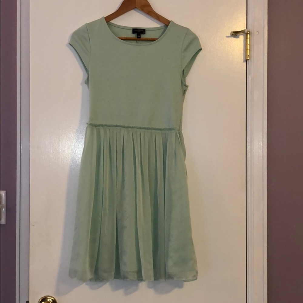 Ballerina skirt mint colored dress
